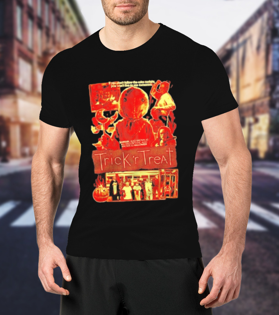 Trick 'r Treat Samhain Halloween Iconic Horror T-Shirt