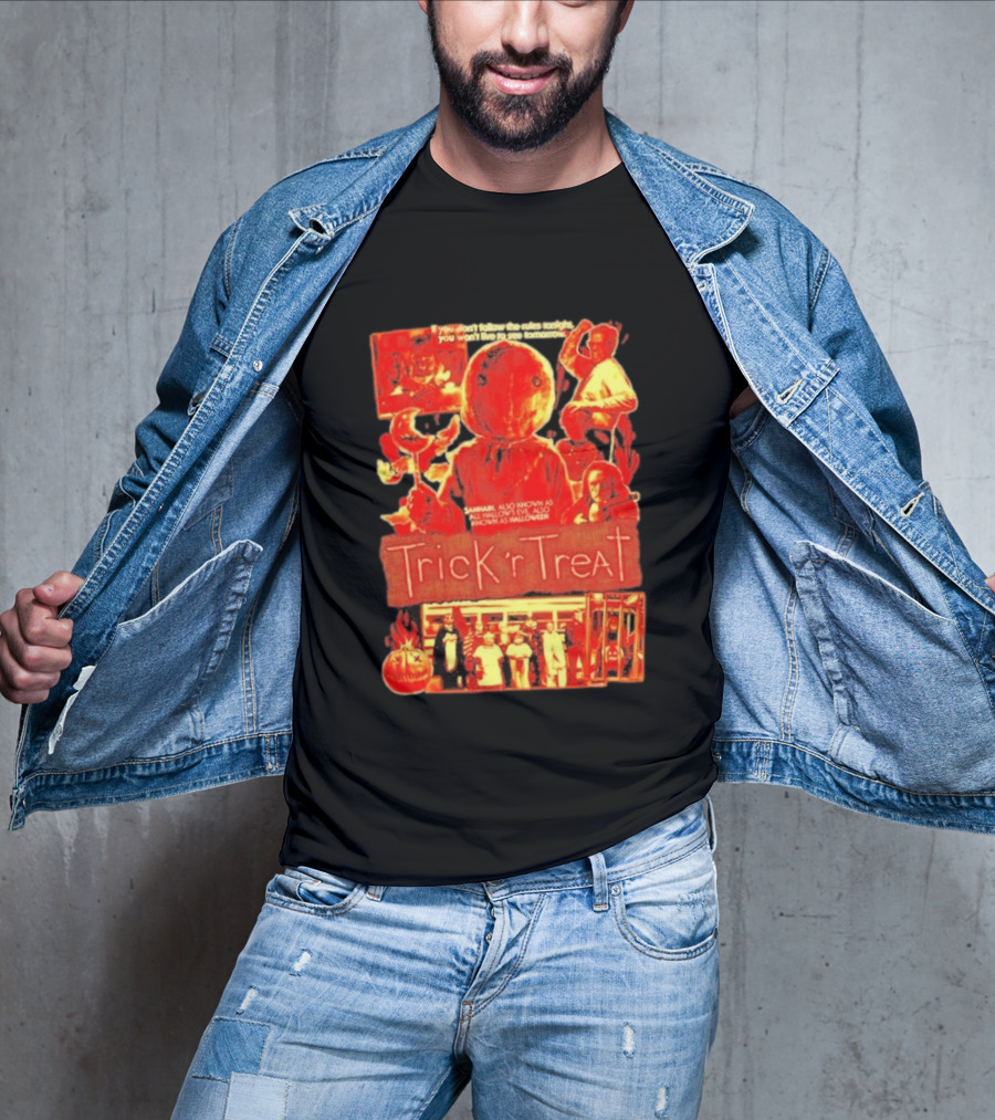 Trick 'r Treat Samhain Halloween Iconic Horror T-Shirt