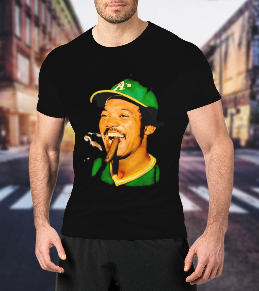 Reggie Jackson Mr October Oakland Athletics Vintage 70s Baseball Legend T-Shirt
