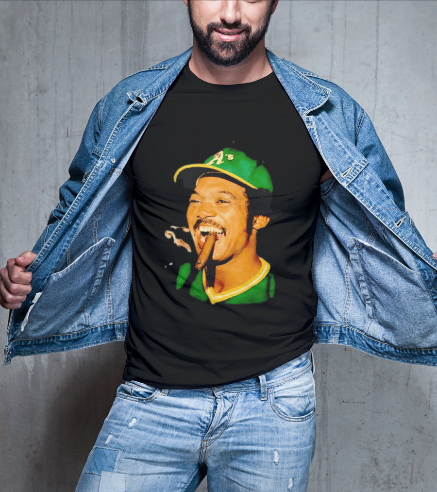 Reggie Jackson Mr October Oakland Athletics Vintage 70s Baseball Legend T-Shirt