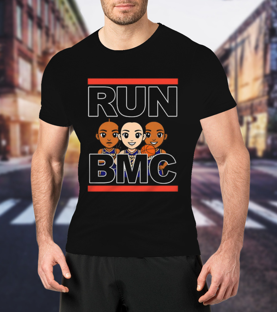 Run BMC Indiana Fever WNBA Trio T-Shirt