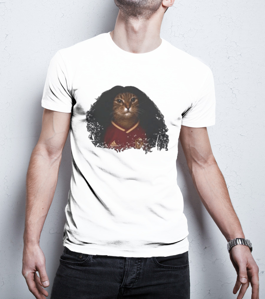 Caturella 24 Cat With Hair In Spain Soccer Jersey T-Shirt