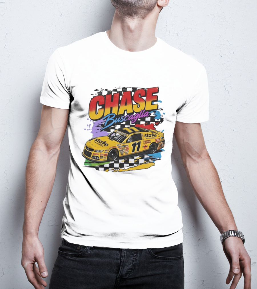Chase Buscaglia Stave Racing Car 11 Bootleg T-Shirt