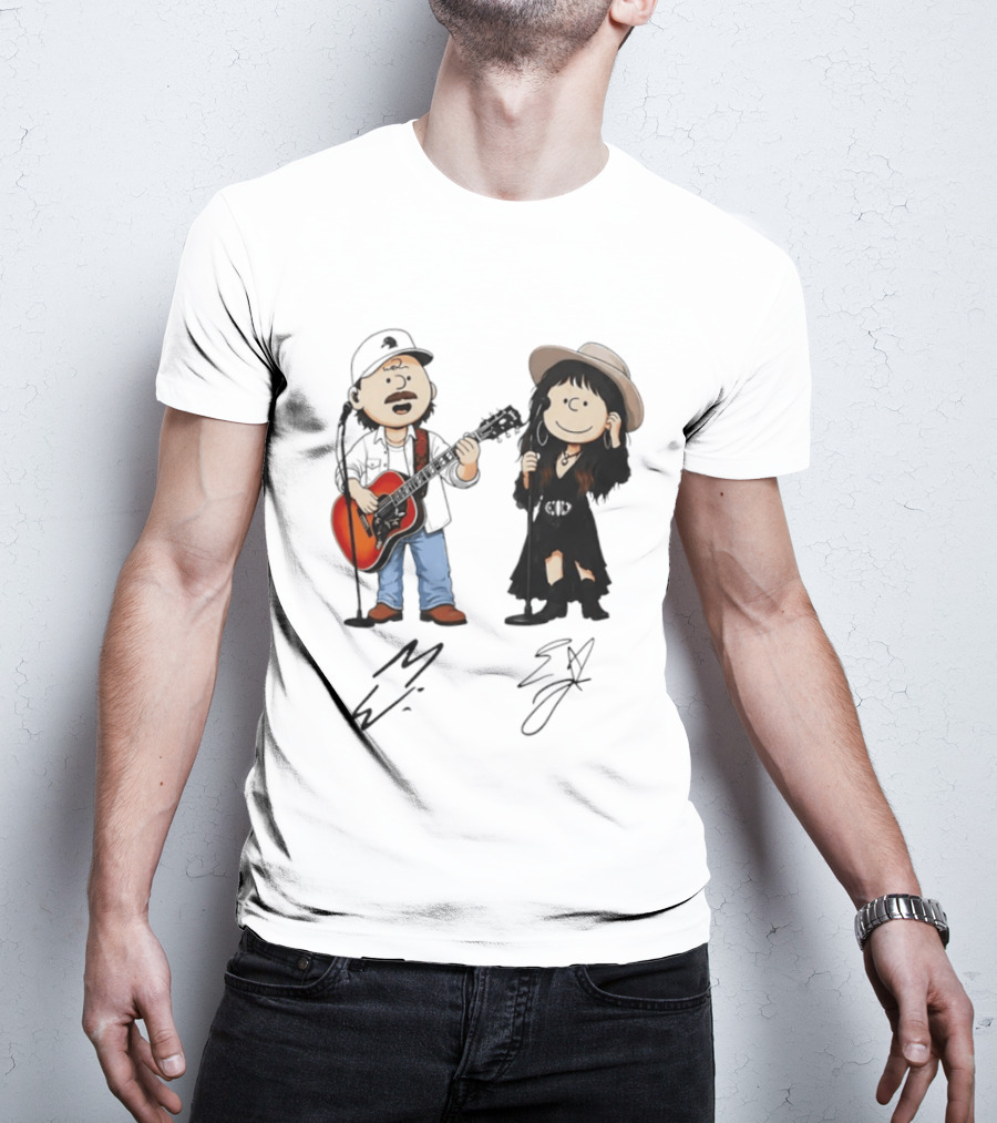 Morgan Wallen Lainey Wilson Peanuts Guitar Country Music T-Shirt
