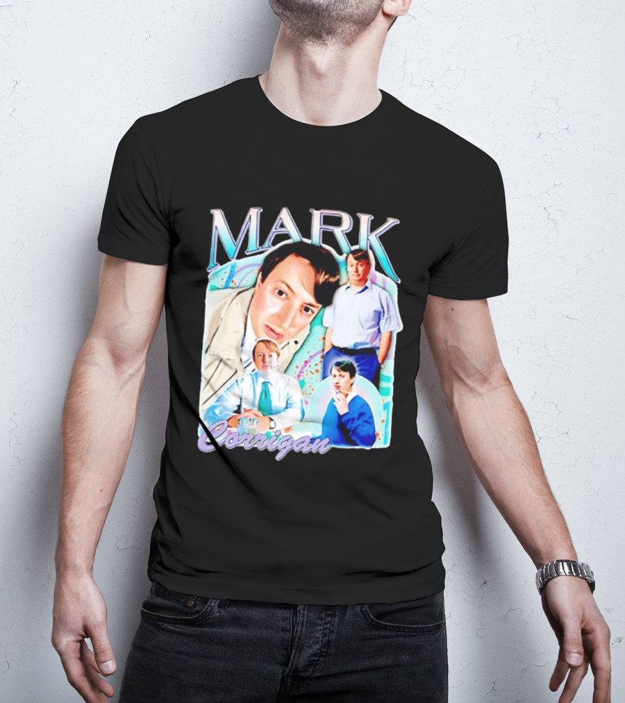 Mark Corrigan Peep Show Character Collage T-Shirt