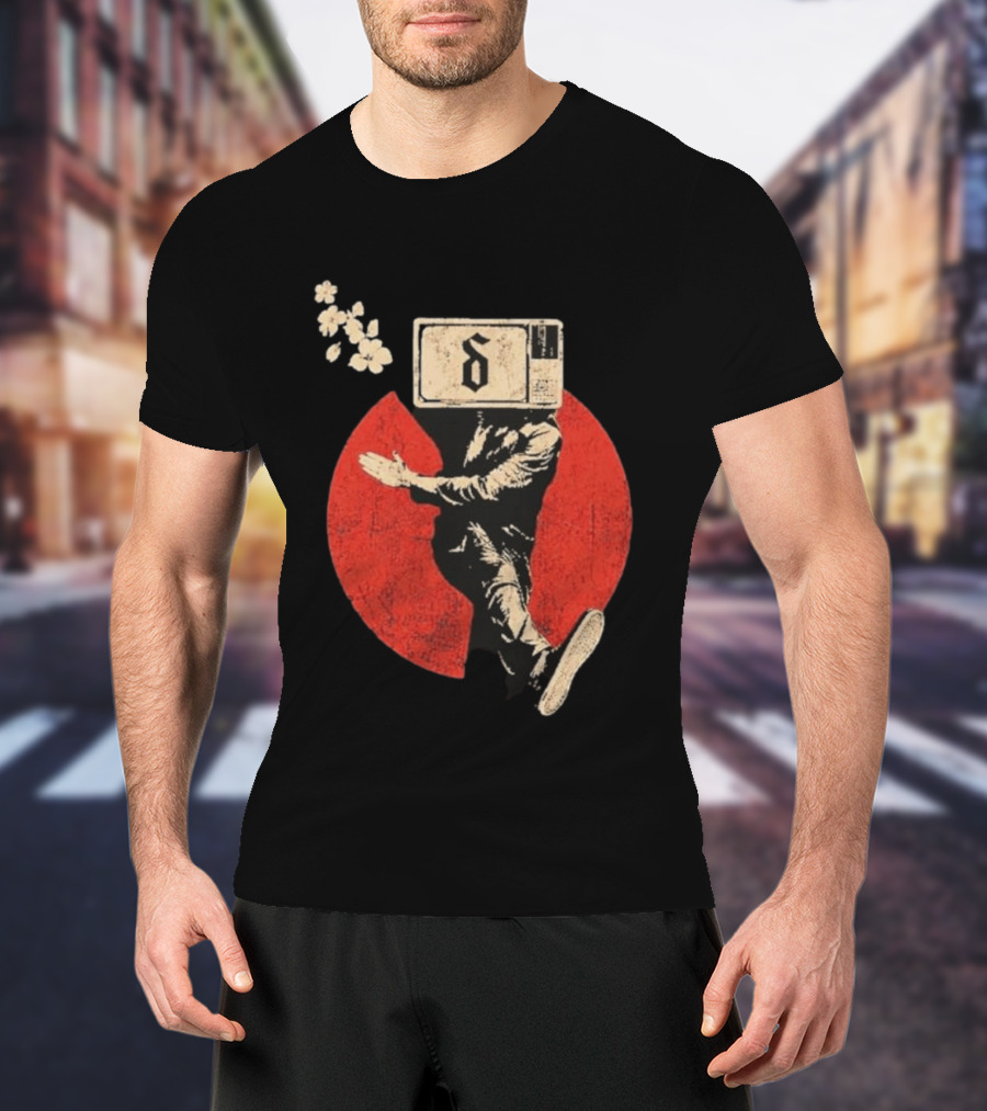 Shinedown Dance Kid Dance Act II 2026 Tour Television Head T-Shirt