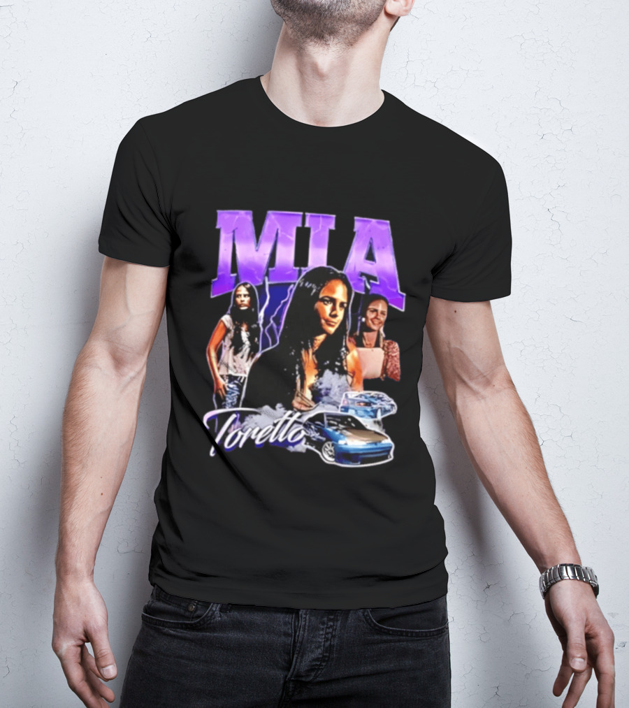 Mia Toretto Fast And Furious Movie Character Car Scene T-Shirt