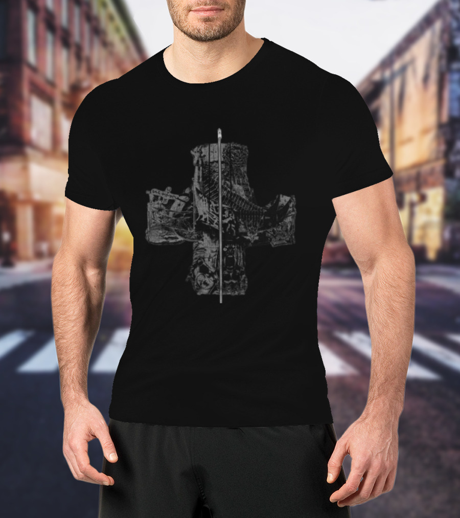 Sofaygo Mania Skull Zip T-Shirt