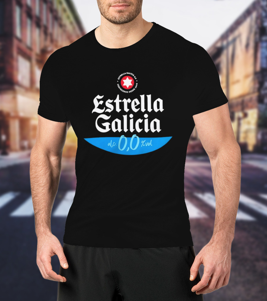 Estrella Galicia 0.0% Alc Alcohol Free T-Shirt