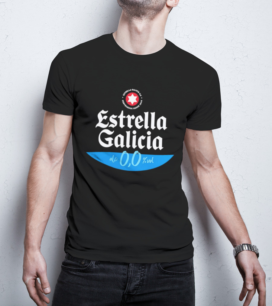 Estrella Galicia 0.0% Alc Alcohol Free T-Shirt