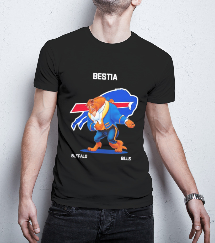 Buffalo Bills Beastia Cartoon T-Shirt