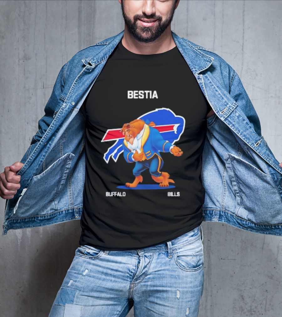 Buffalo Bills Beastia Cartoon T-Shirt