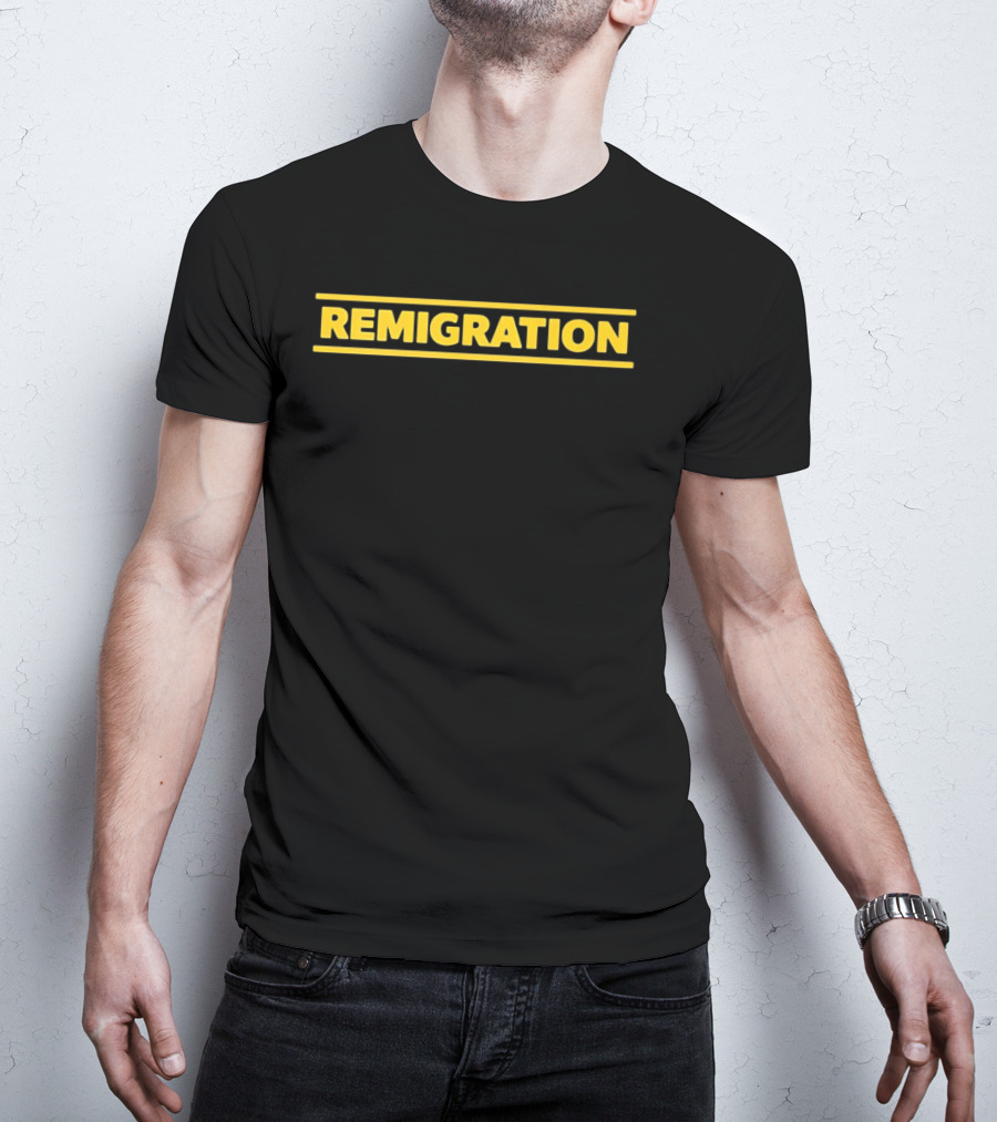 REMIGRATION Bold Yellow T-Shirt