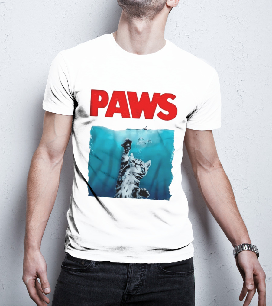 PAWS Cat Kitten Jaws T-Shirt