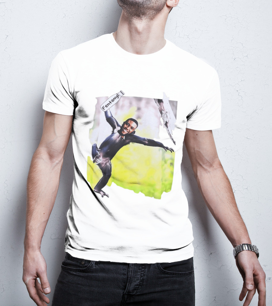 Chadwick Boseman Fentanyl Monkey T-Shirt