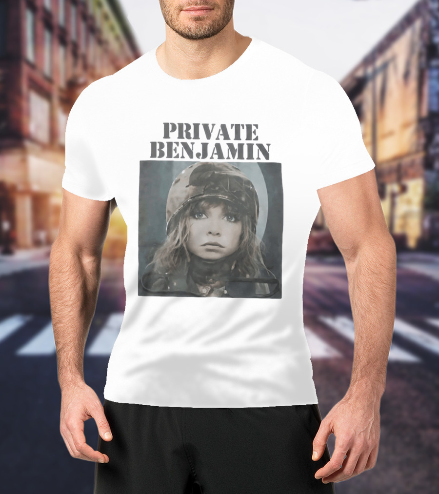Private Benjamin Goldie Hawn 1980s Movie Iconic Military T-Shirt