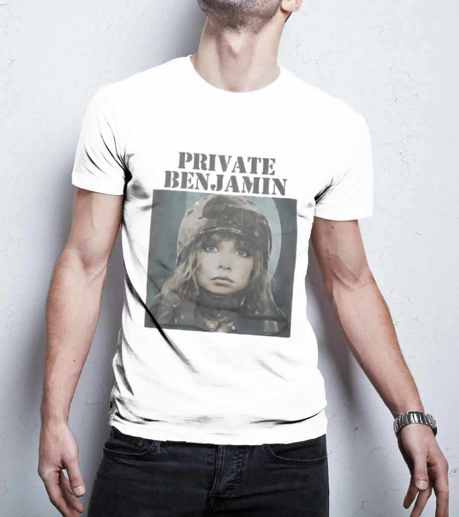 Private Benjamin Goldie Hawn 1980s Movie Iconic Military T-Shirt