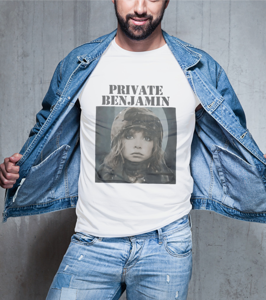 Private Benjamin Goldie Hawn 1980s Movie Iconic Military T-Shirt