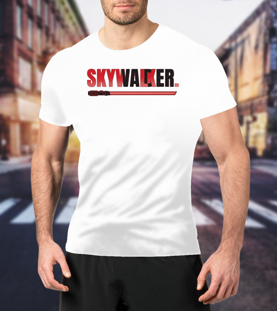 Skywalker Star Wars Lightsaber Jedi Sith Sith Lightsaber T-Shirt