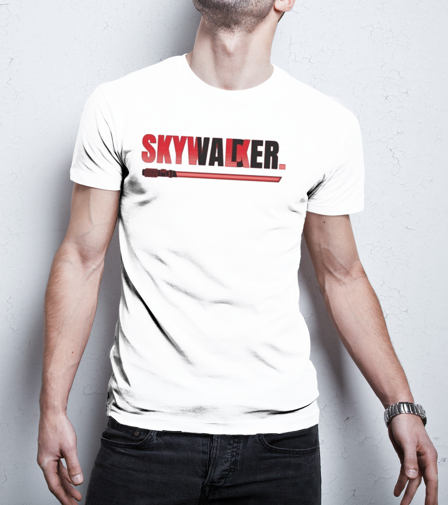 Skywalker Star Wars Lightsaber Jedi Sith Sith Lightsaber T-Shirt