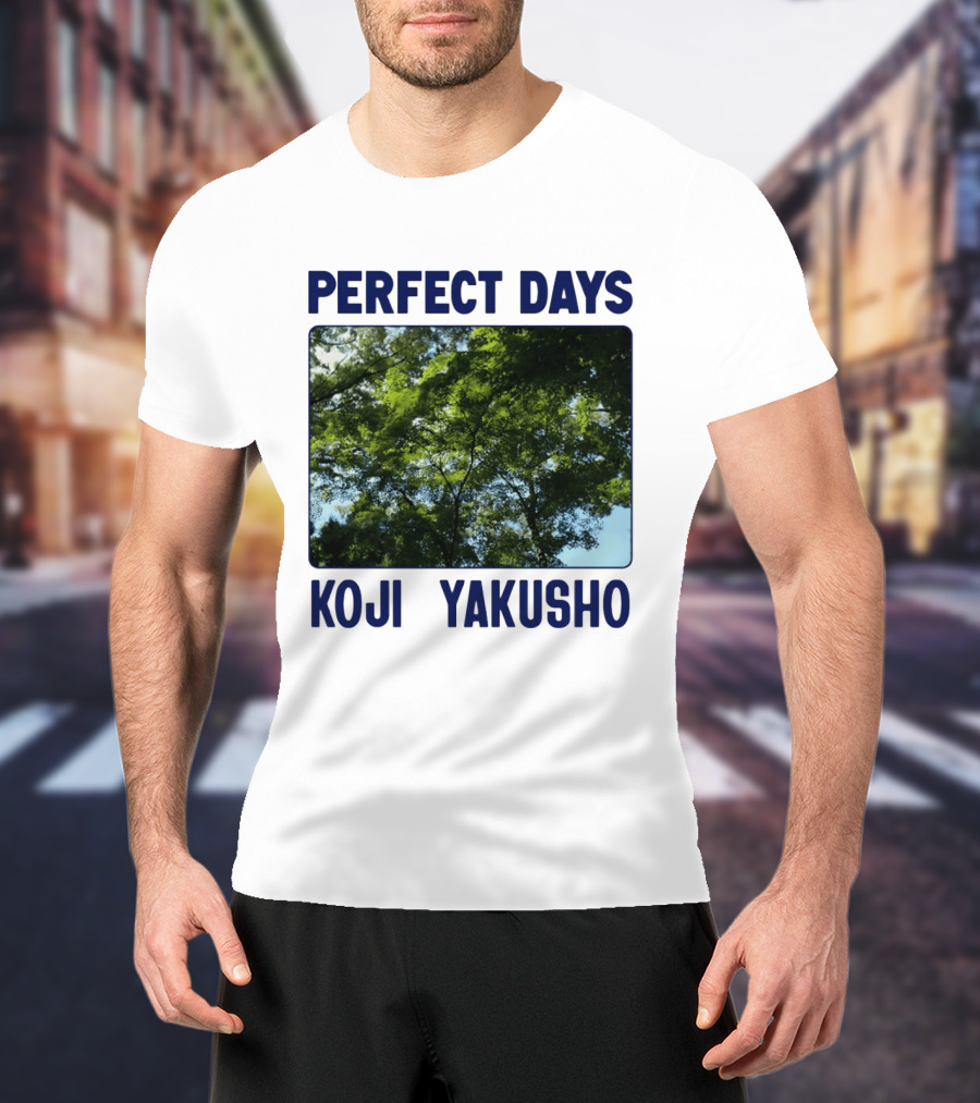 Perfect Days Koji Yakusho Forest Scene T-Shirt
