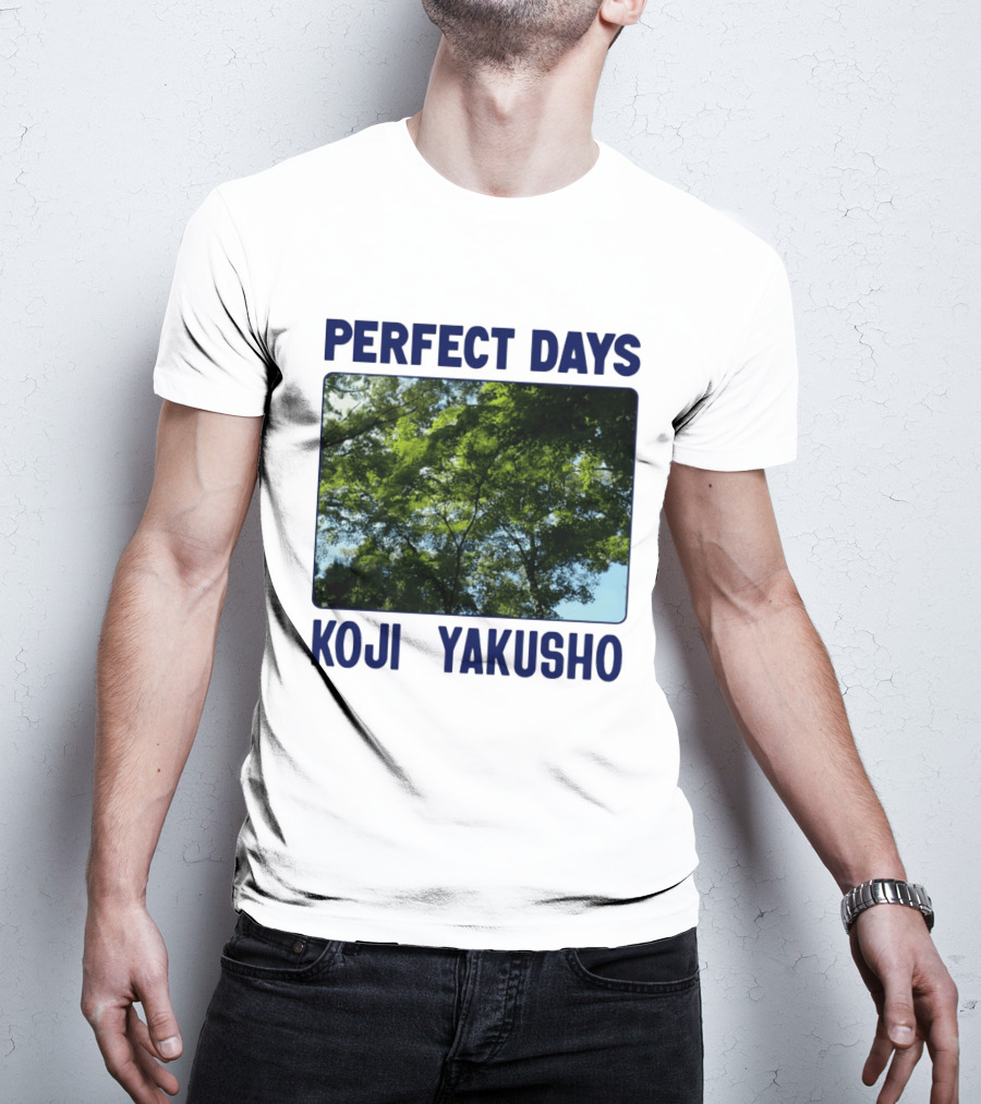 Perfect Days Koji Yakusho Forest Scene T-Shirt
