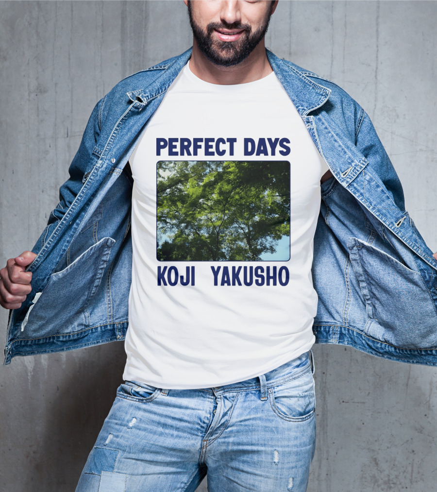Perfect Days Koji Yakusho Forest Scene T-Shirt