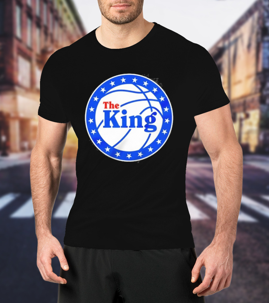 Philadelphia 76ers The King NBA Basketball Stars T-Shirt