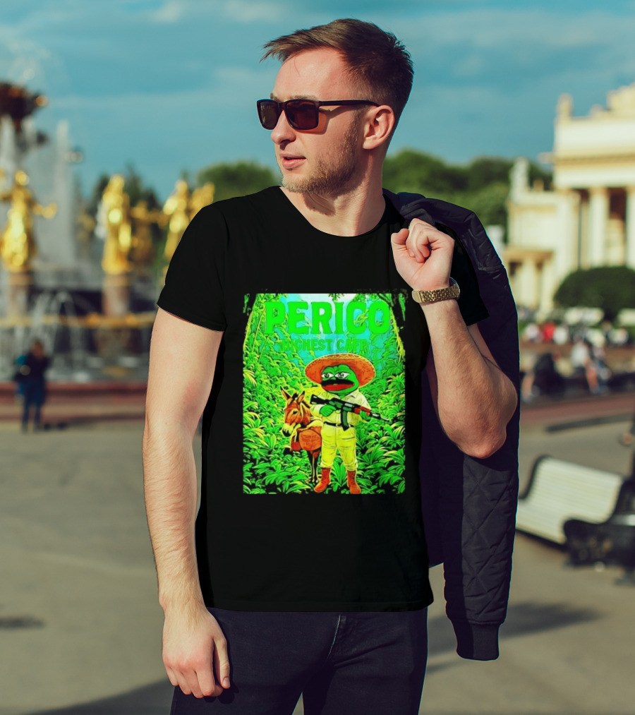 Perico Highest Caff Jungle Donkey Explorer T-Shirt