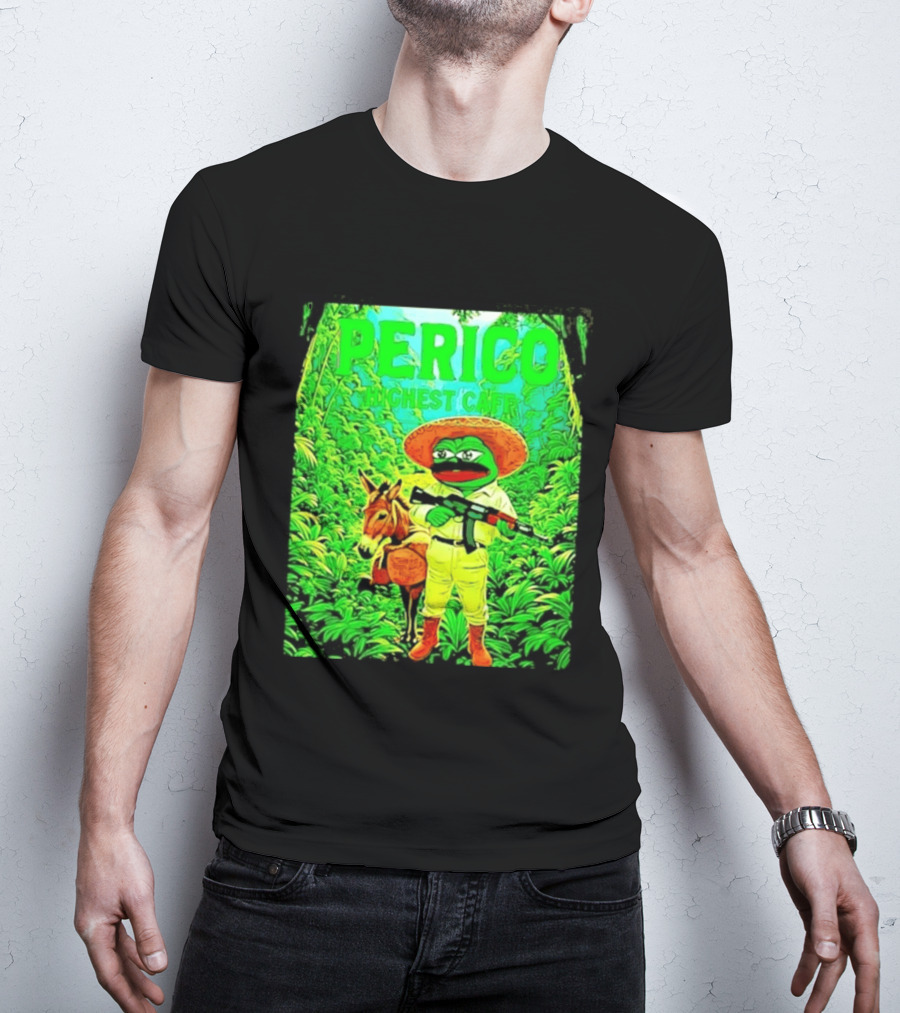 Perico Highest Caff Jungle Donkey Explorer T-Shirt