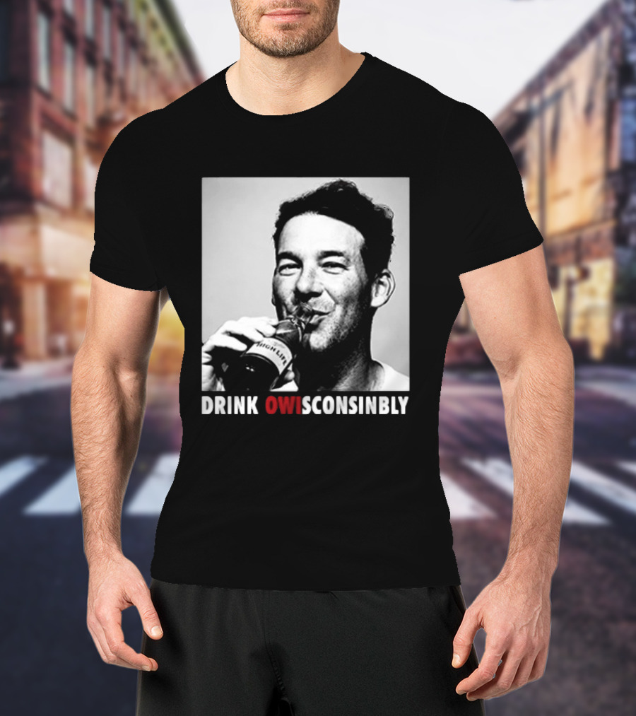 Tony Romo Drink OWIsconsinbly High Life T-Shirt