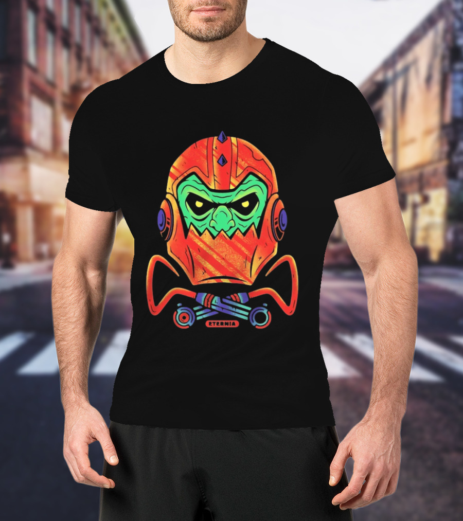 Trap Jaw Eternia Masters Of The Universe Retro Villain T-Shirt