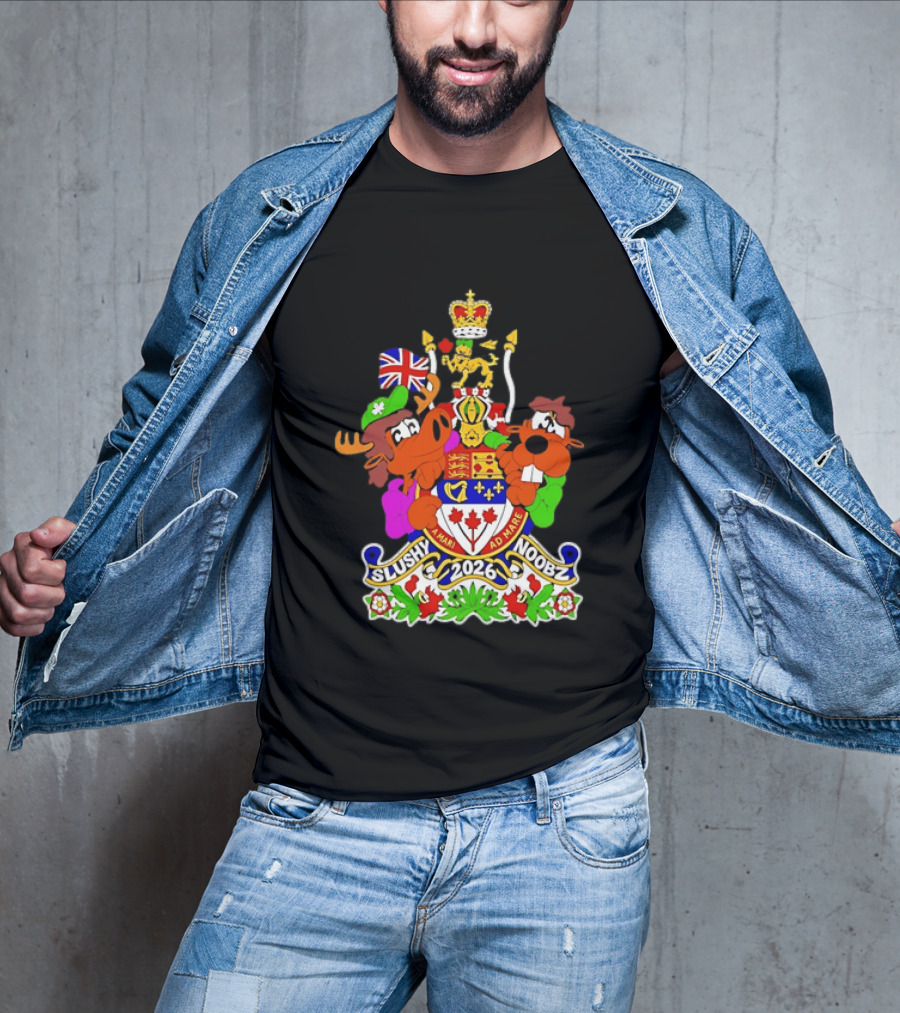 Slushy Noobz 2026 Coat Of Arms A Mari Ad Mare Martin Hamzah T-Shirt