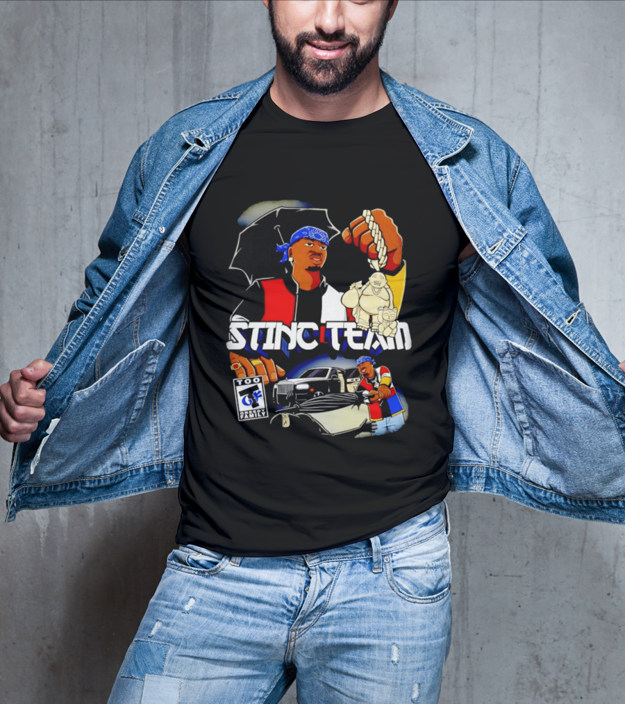 Stinc Team Too Greedy Family Urban Streetwear T-Shirt