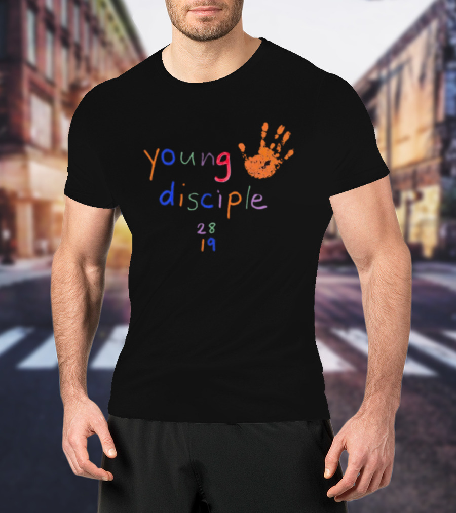 Young Disciple 2819 Handprint Colorful T-Shirt
