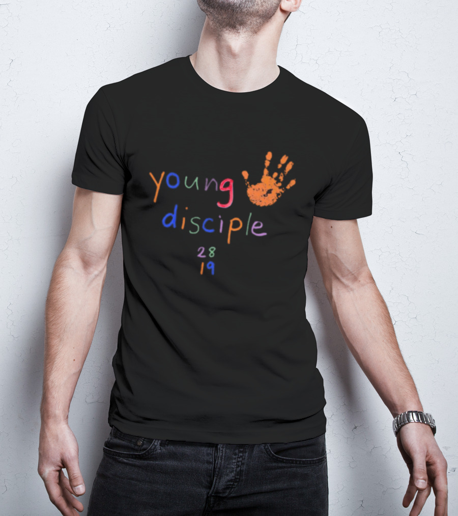Young Disciple 2819 Handprint Colorful T-Shirt