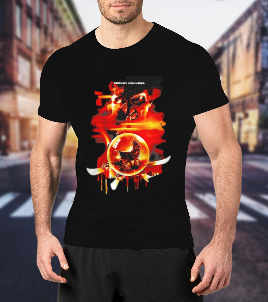 Freddy Krueger A Nightmare On Elm Street The Dream Child Freddy Delivers T-Shirt