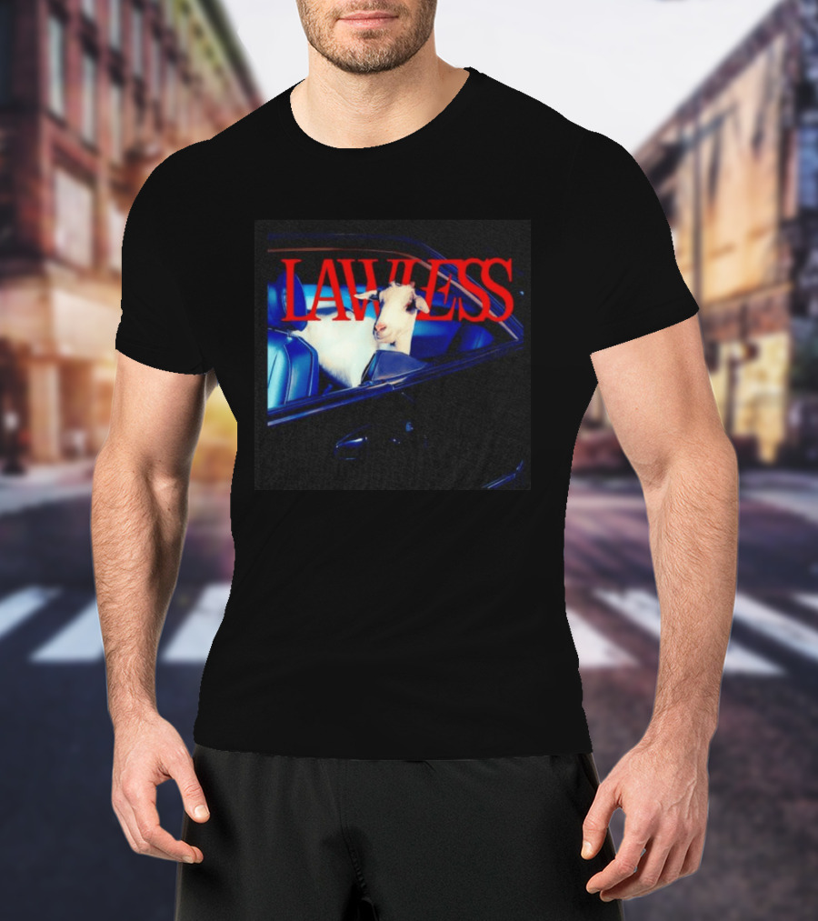 LAWLESS Goat In Car SB Driving T-Shirt