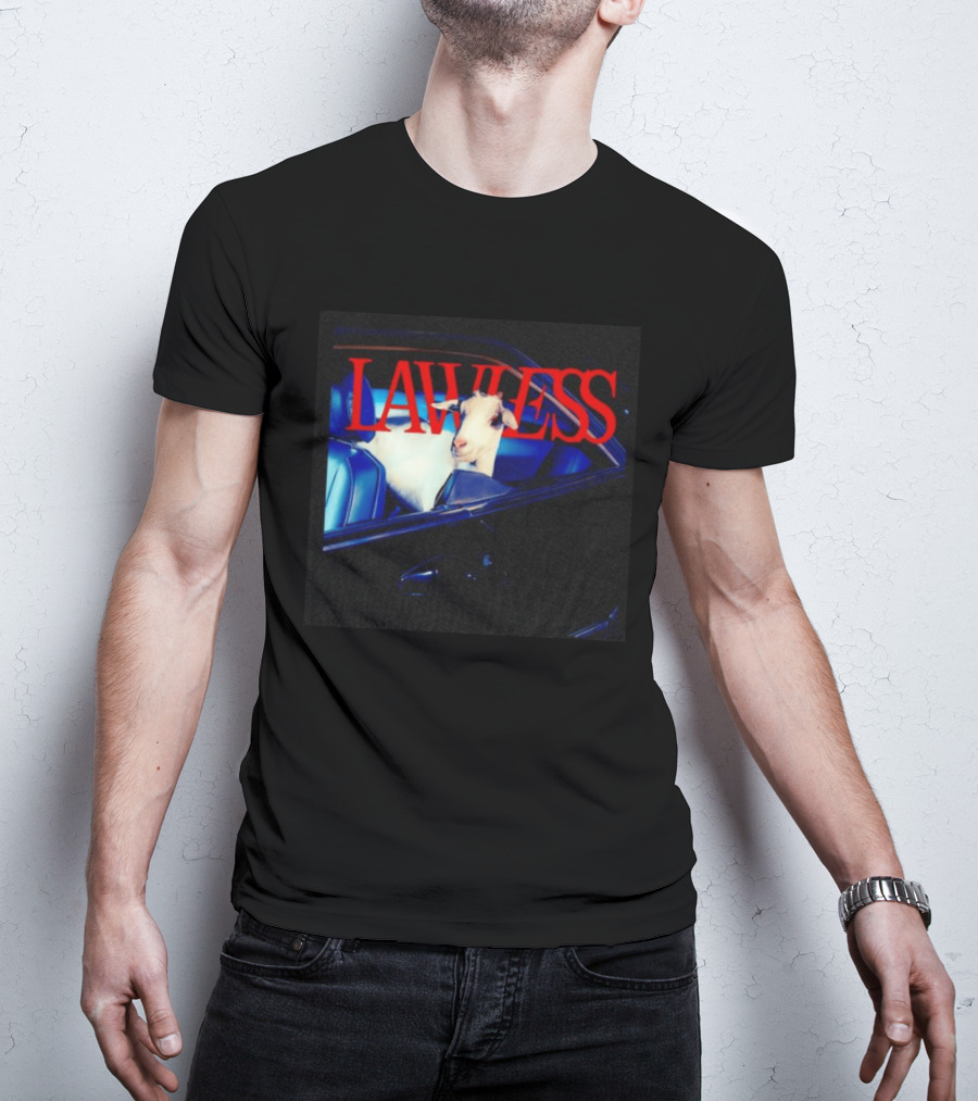 LAWLESS Goat In Car SB Driving T-Shirt
