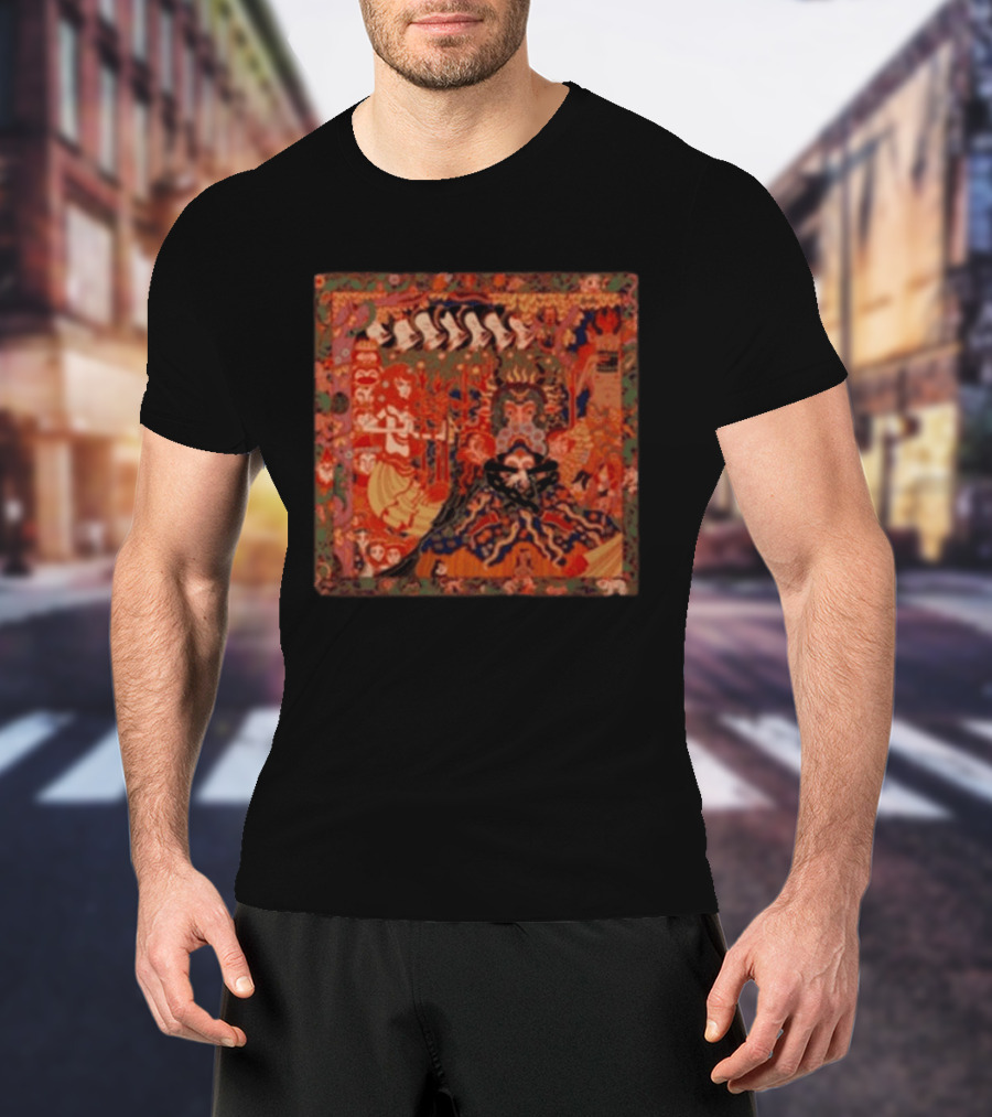 Indiemerchstore Vildhjarta Dssueg Mythical Art Print T-Shirt