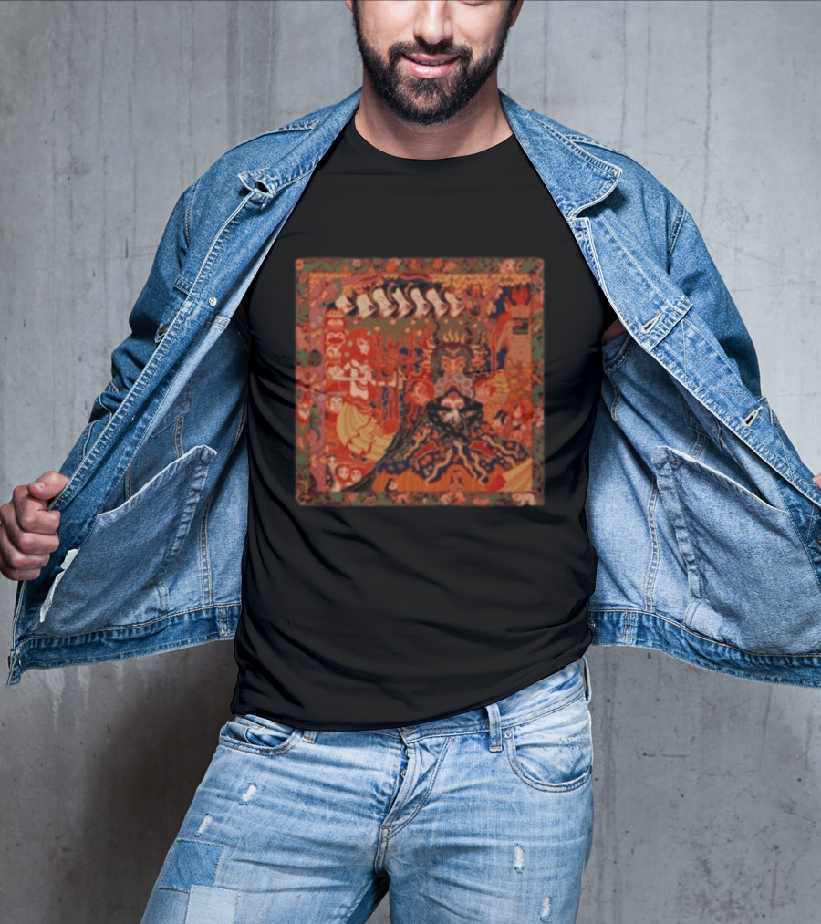 Indiemerchstore Vildhjarta Dssueg Mythical Art Print T-Shirt