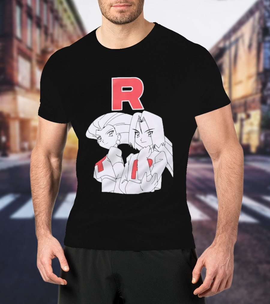 Jessie James Team Rocket R POKEMON Characters T-Shirt