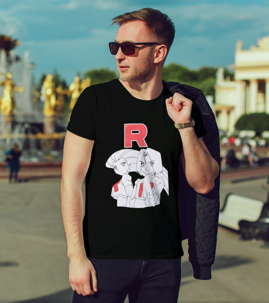 Jessie James Team Rocket R POKEMON Characters T-Shirt