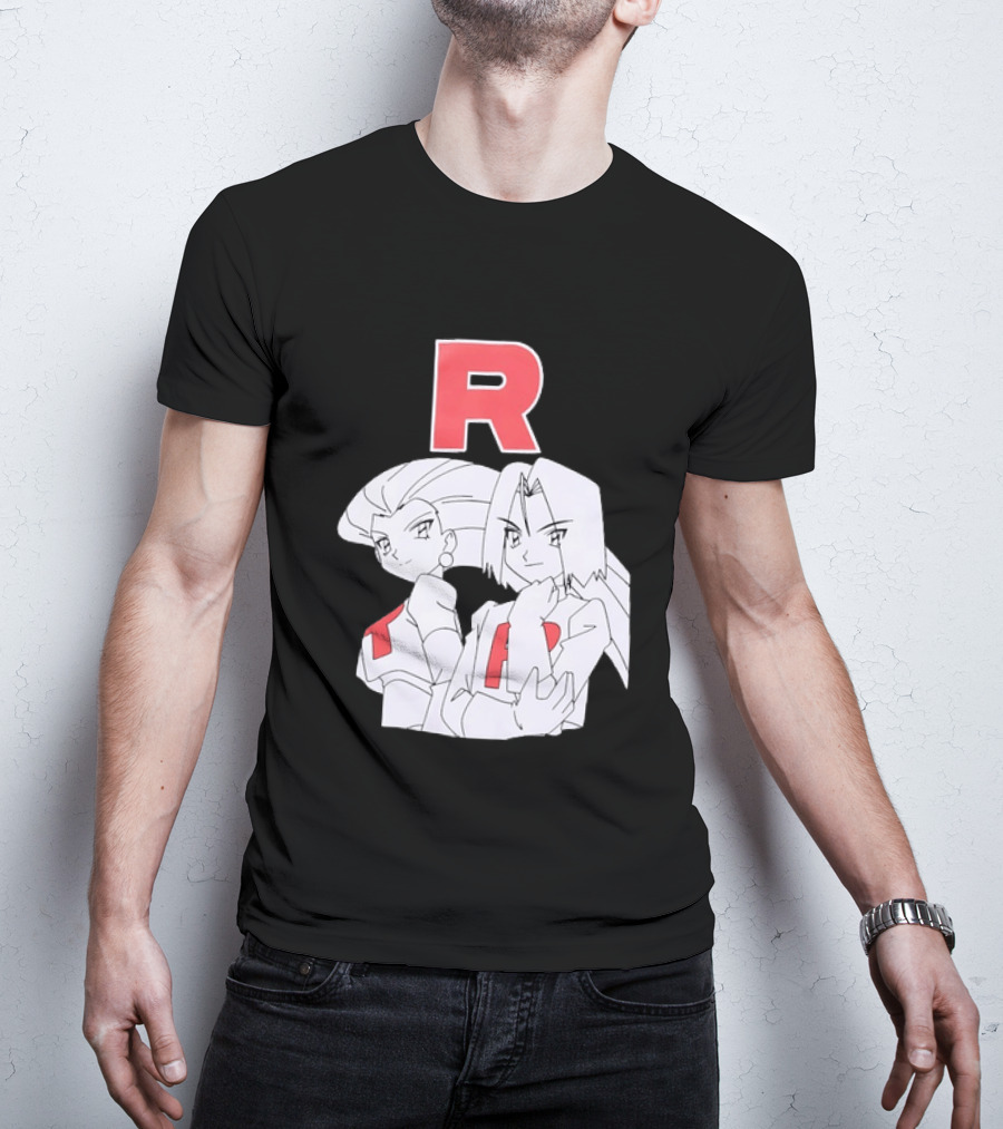 Jessie James Team Rocket R POKEMON Characters T-Shirt