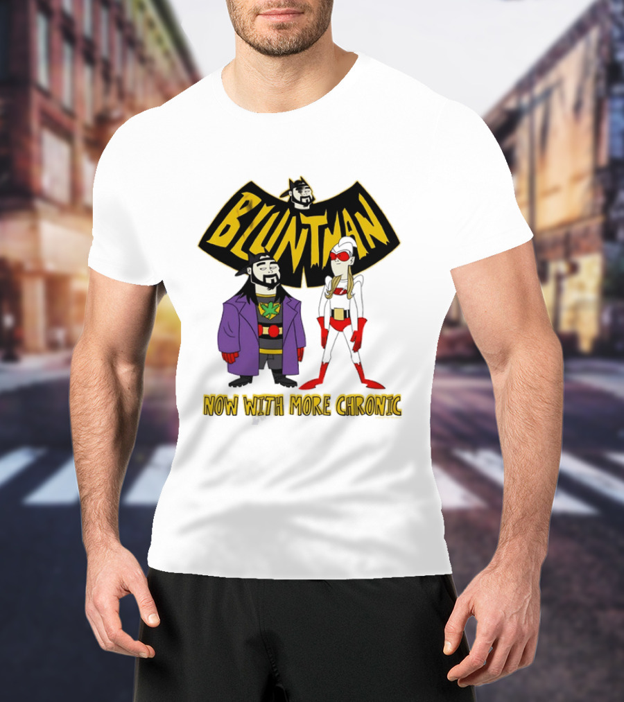 BLUNTMAN Now With More Chronic Jay And Silent Bob T-Shirt