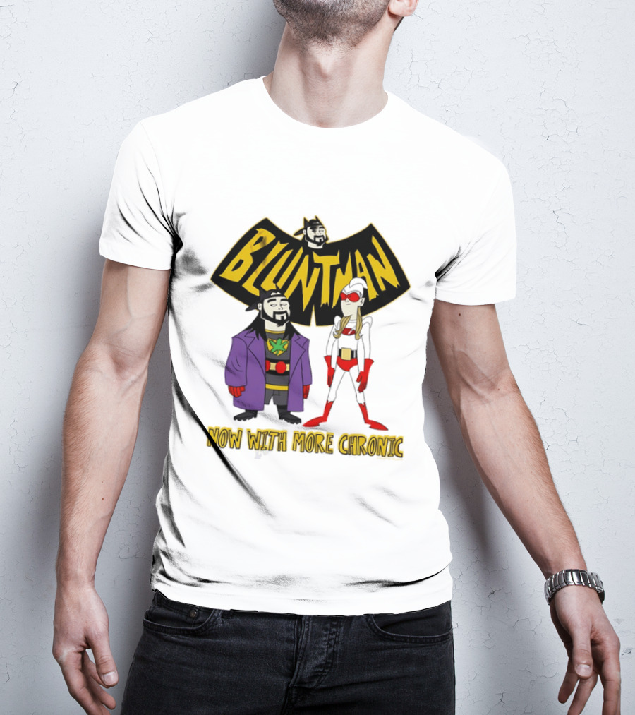 BLUNTMAN Now With More Chronic Jay And Silent Bob T-Shirt