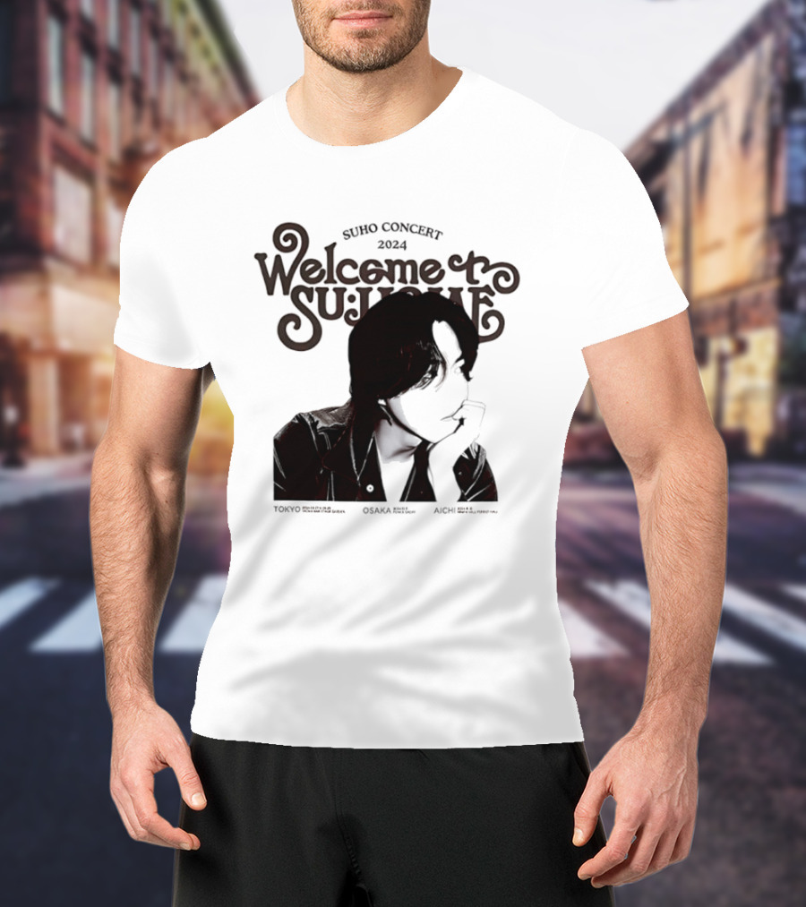 SUHO Concert 2024 Welcome To Su Home Tokyo Osaka Aichi Tour T-Shirt