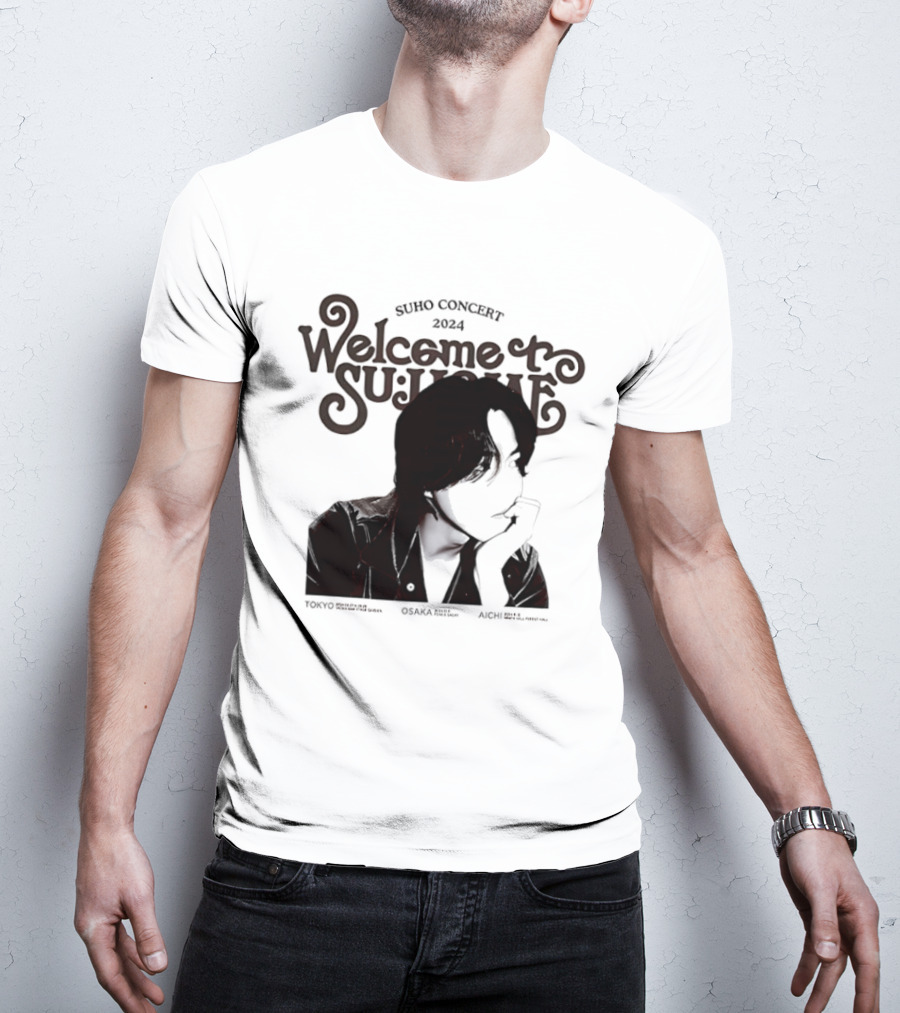 SUHO Concert 2024 Welcome To Su Home Tokyo Osaka Aichi Tour T-Shirt