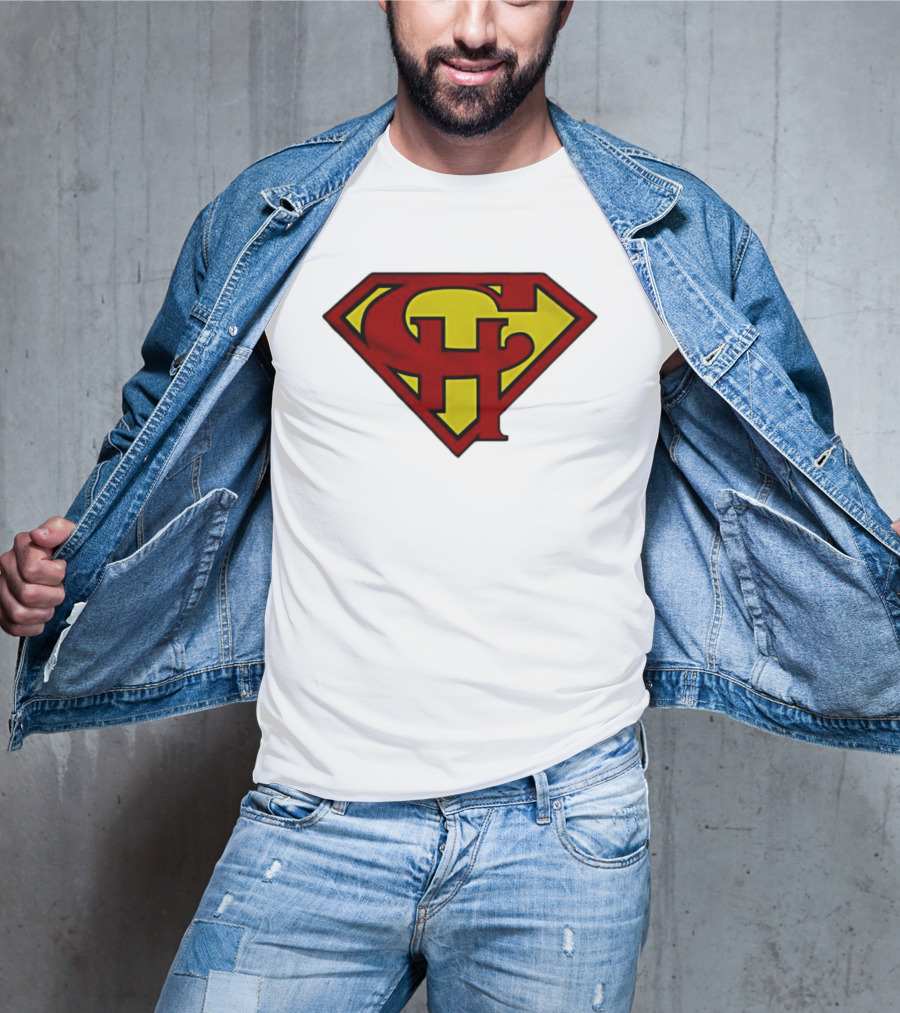 Superman Symbol CH Clark Kent Super Hero T-Shirt