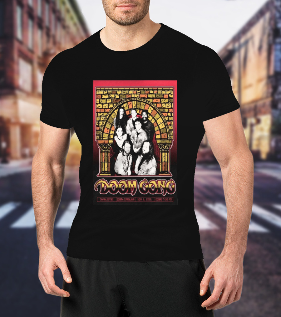 Doom Gong Charleston South Carolina November 1 2026 Concert 7:30 PM T-Shirt
